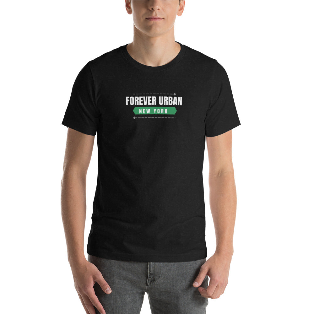 FUNY New Logo Short-sleeve unisex t-shirt black heather front