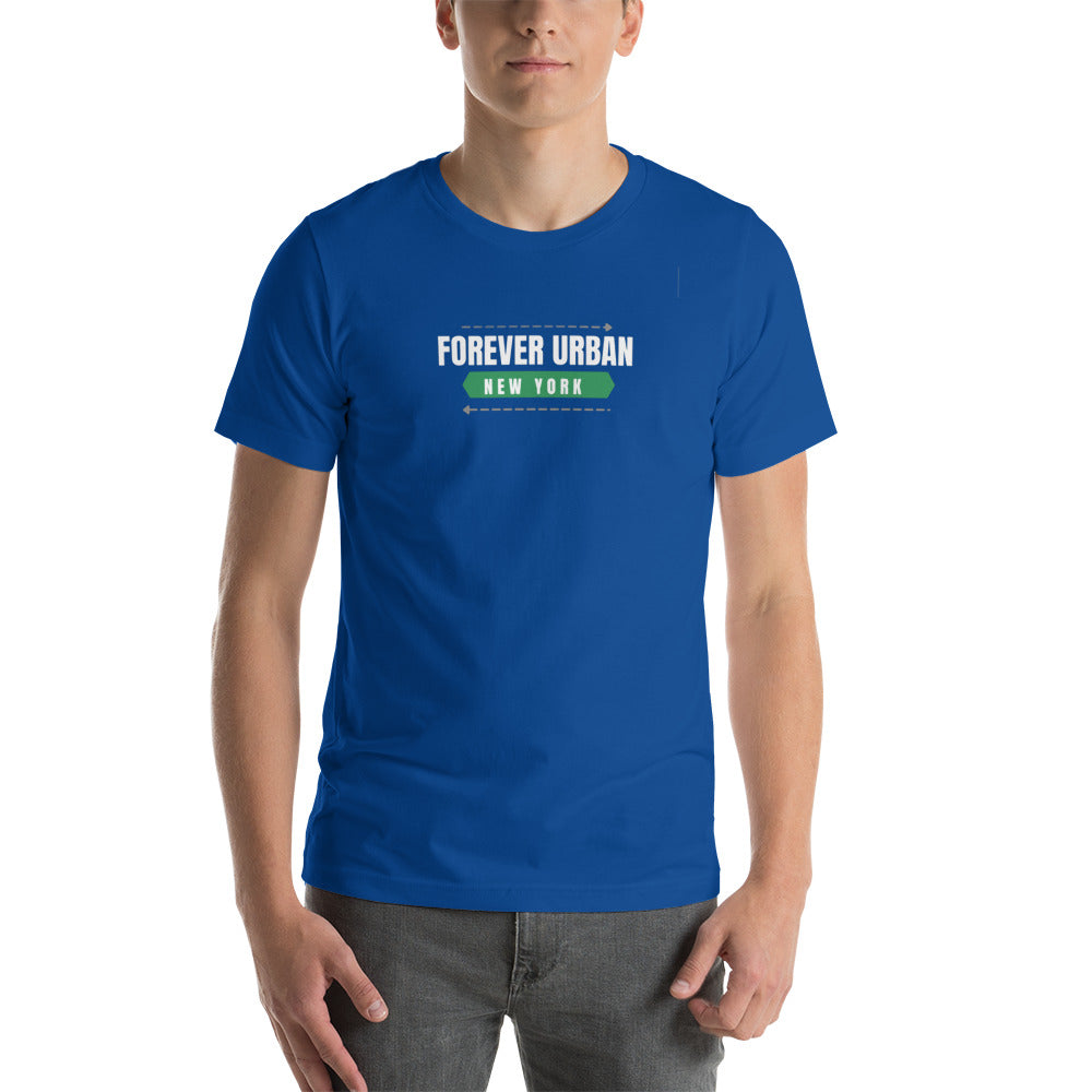 FUNY New Logo Short-sleeve unisex t-shirt true royal front